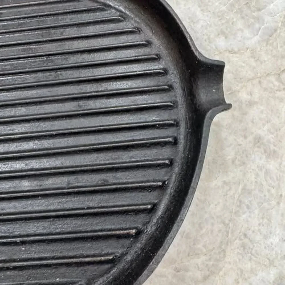Vintage Ronneby Bruk Maestro Cast Iron Grill Pan